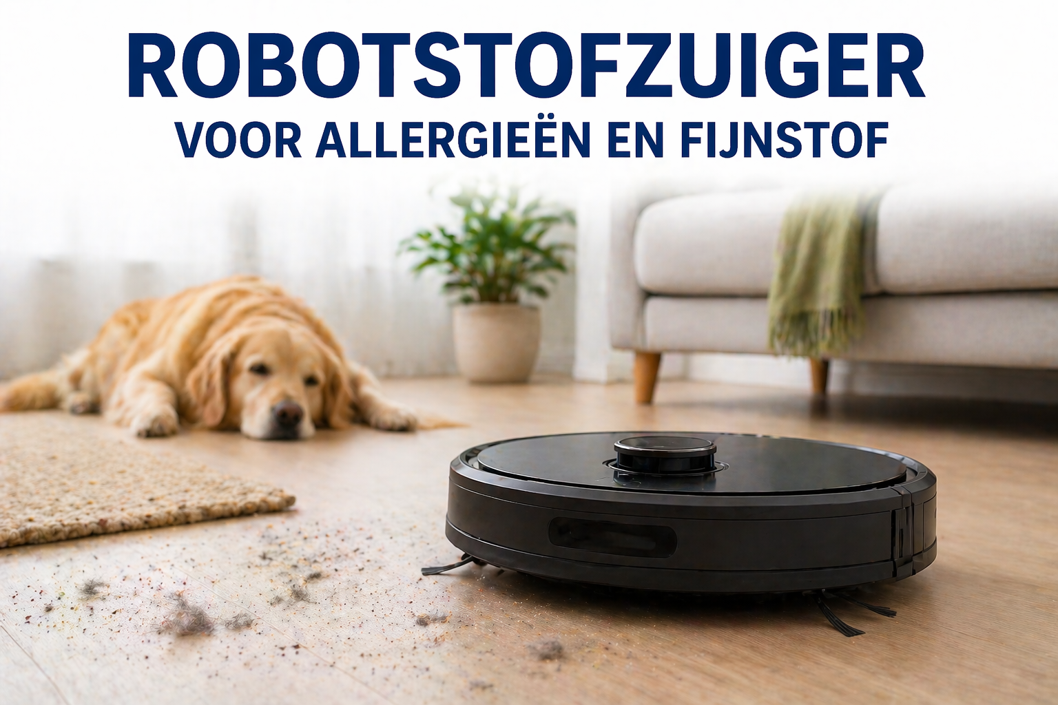 Beste robotstofzuiger bij allergieën of fijnstof? | STEGA