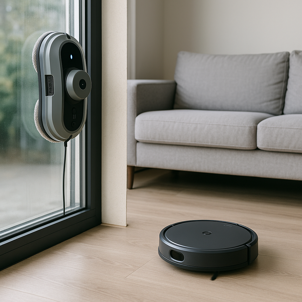 Volledig automatisch schoonmaken: zo laat je ramen én vloeren zichzelf doen