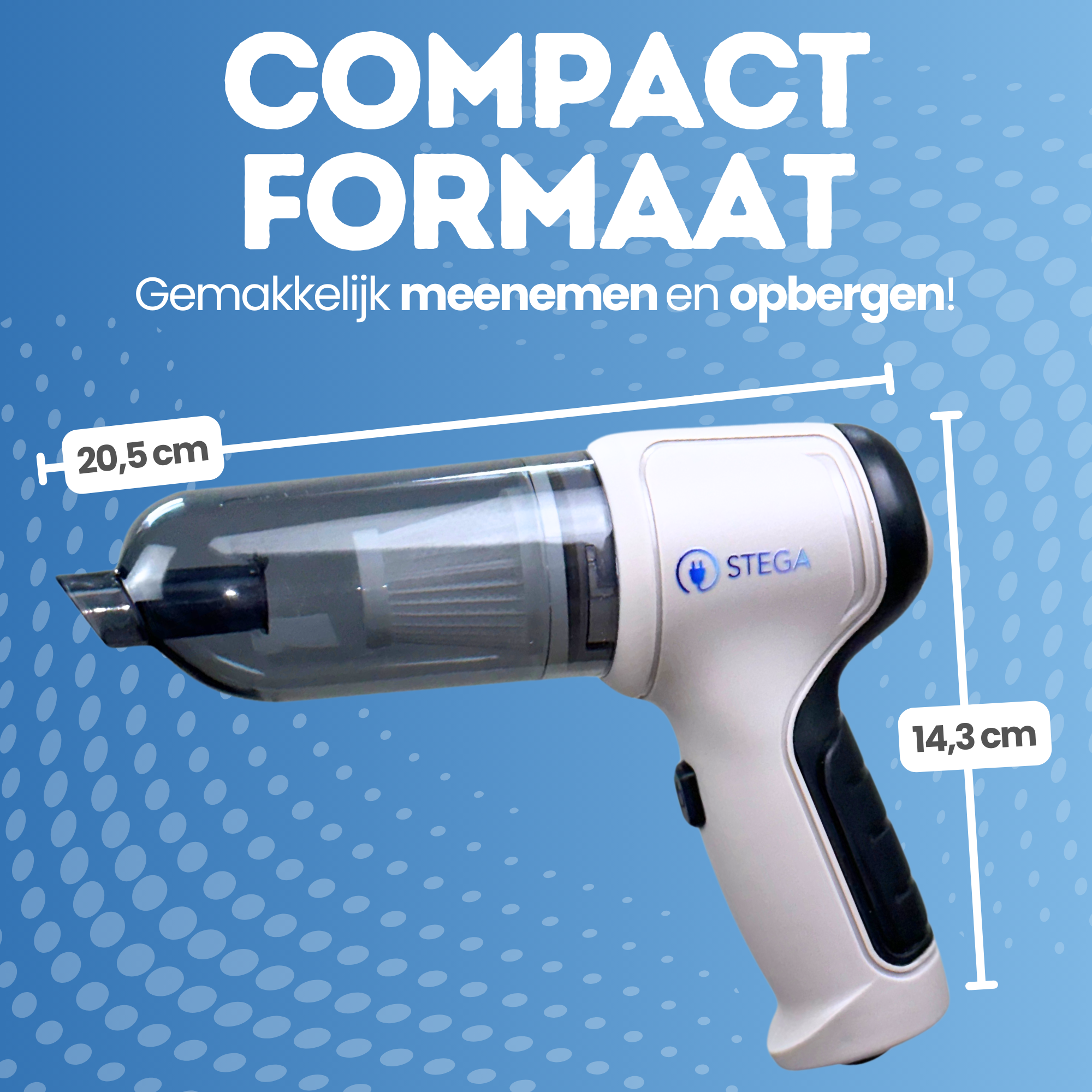 3-in-1 - Handheld vacuum cleaner